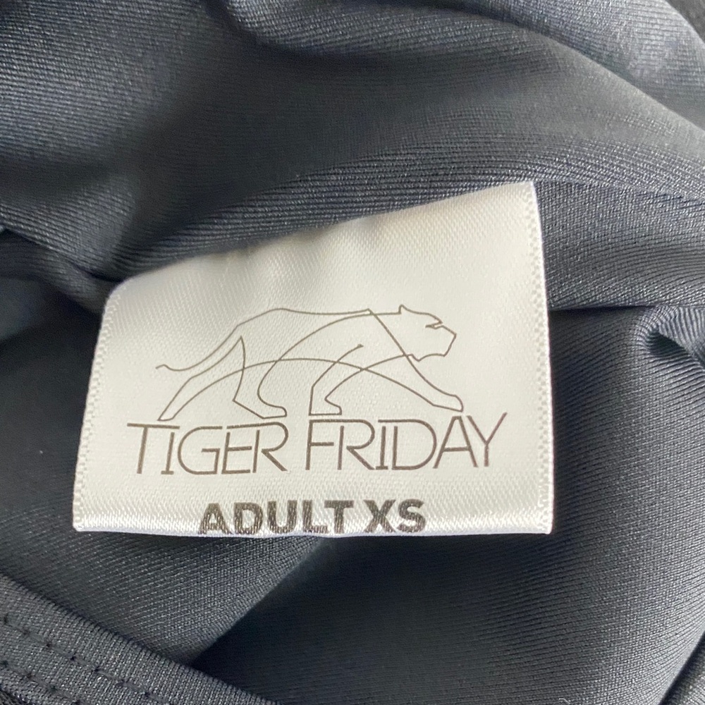 NWT Tiger Friday Angelic Adult Bodysuit Size XS Black - Picture 6 of 9